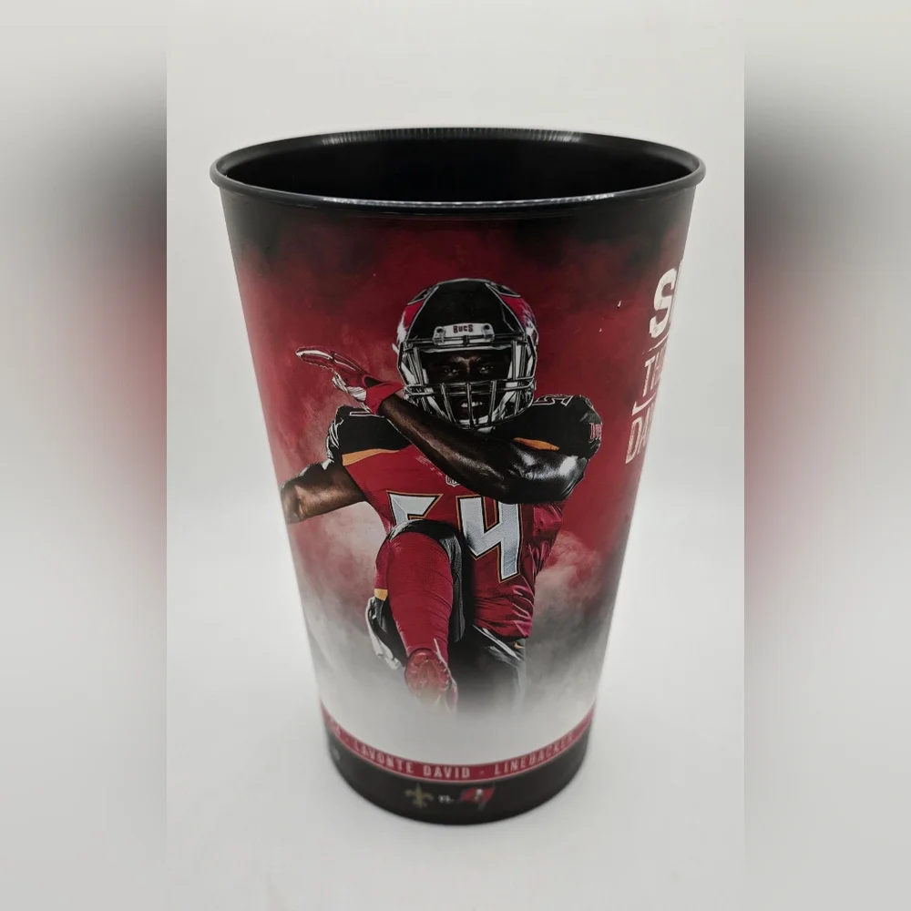 Tampa Bay Buccaneers 2016 Season Stadium Cup Collection Lot Of 2 Lynch & David